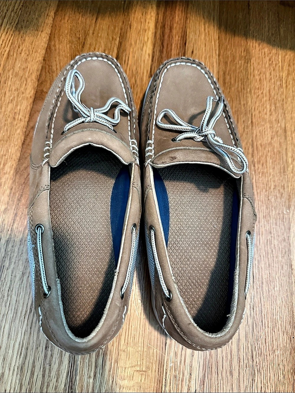 West Marine Women's Brown & White Boat Shoes